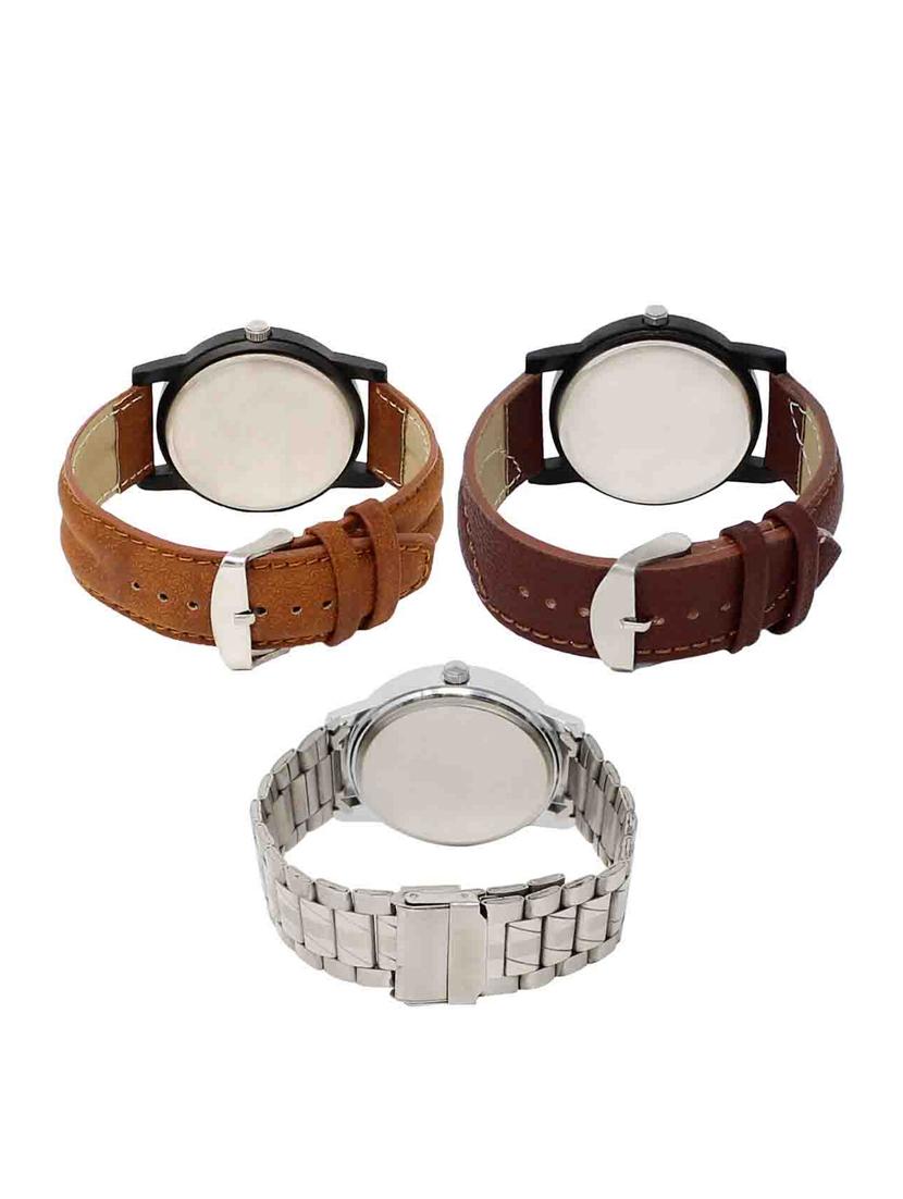 set of 3 analog watch combo -(lk-01-11-102) - 15549729 -  Standard Image - 1