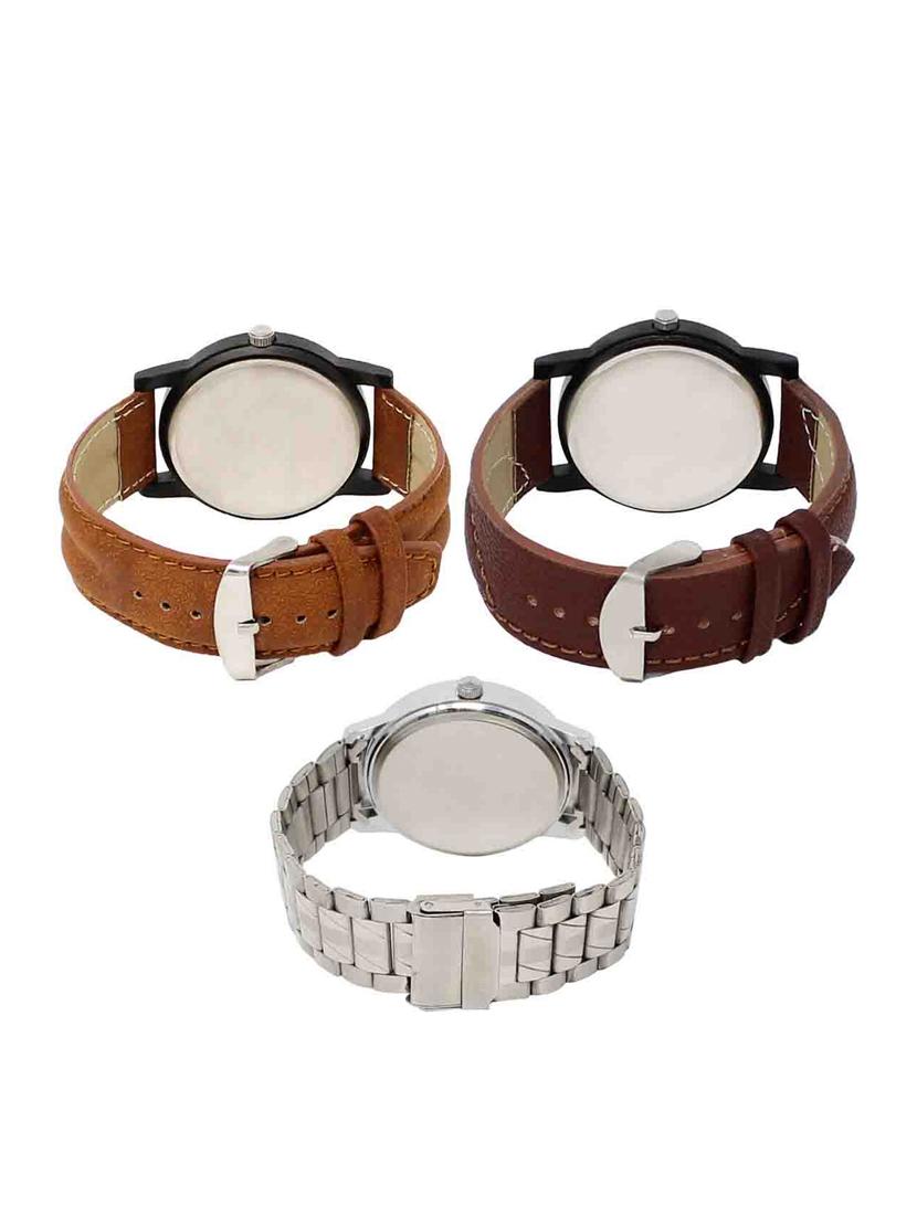 set of 3 analog watch combo -(lk-01-11-103) - 15549731 -  Standard Image - 1