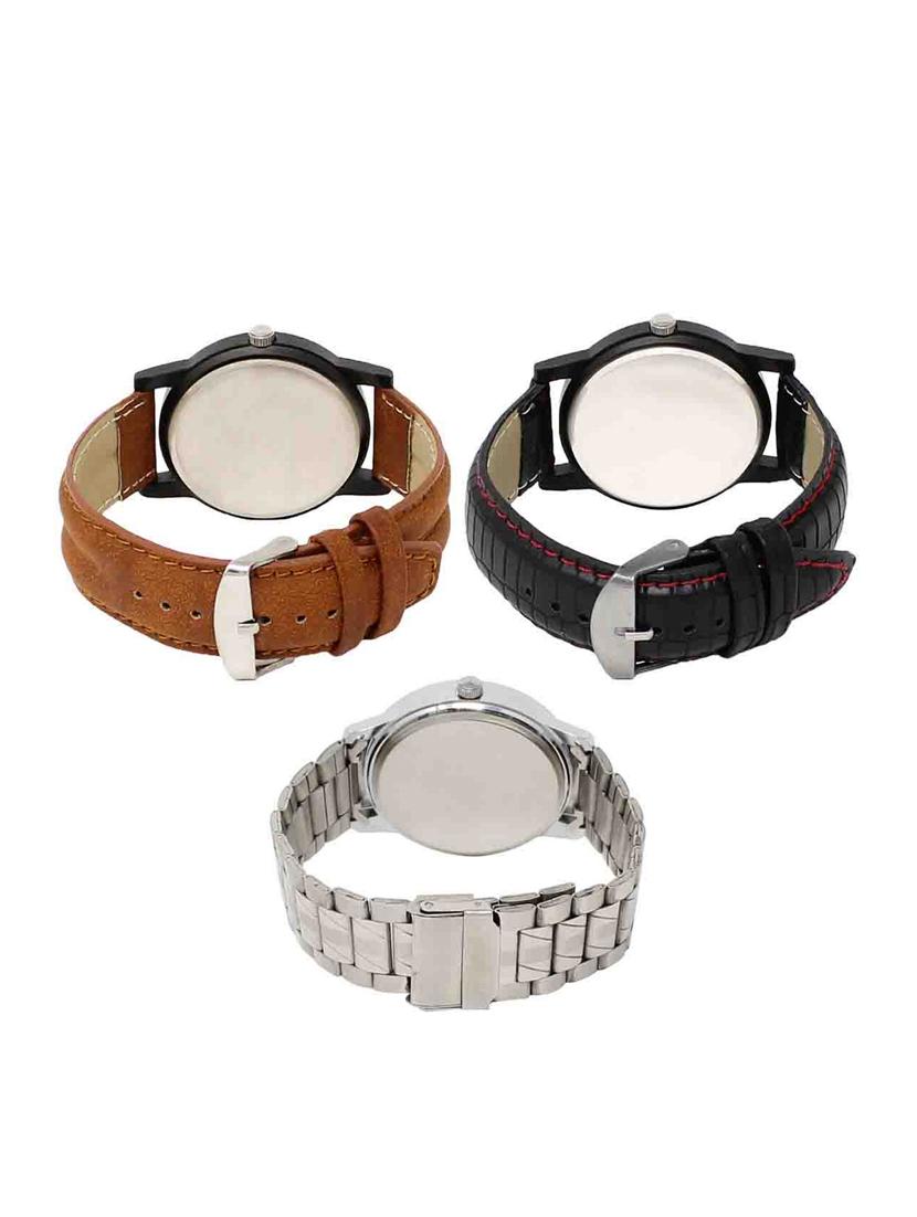 set of 3 analog watch combo -(lk-01-12-104) - 15549739 - Standard Image - 1