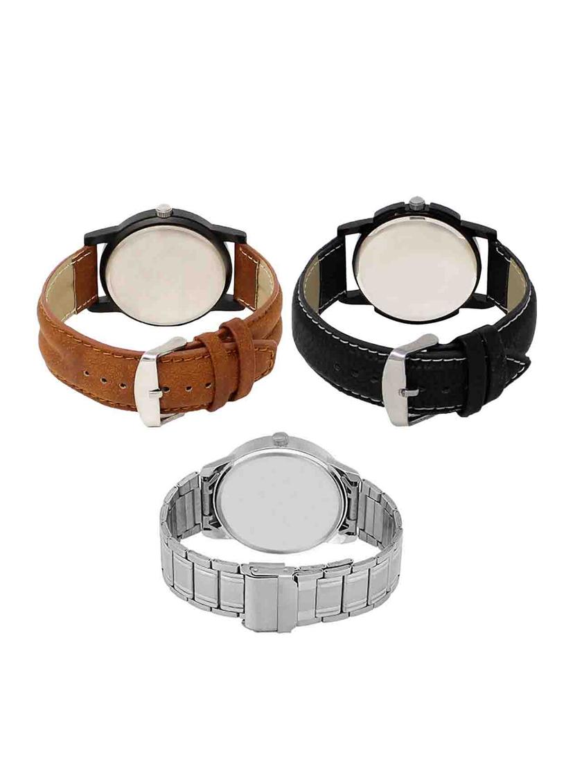 set of 3 analog watch combo -(lk-01-13-101) - 15549740 -  Standard Image - 1