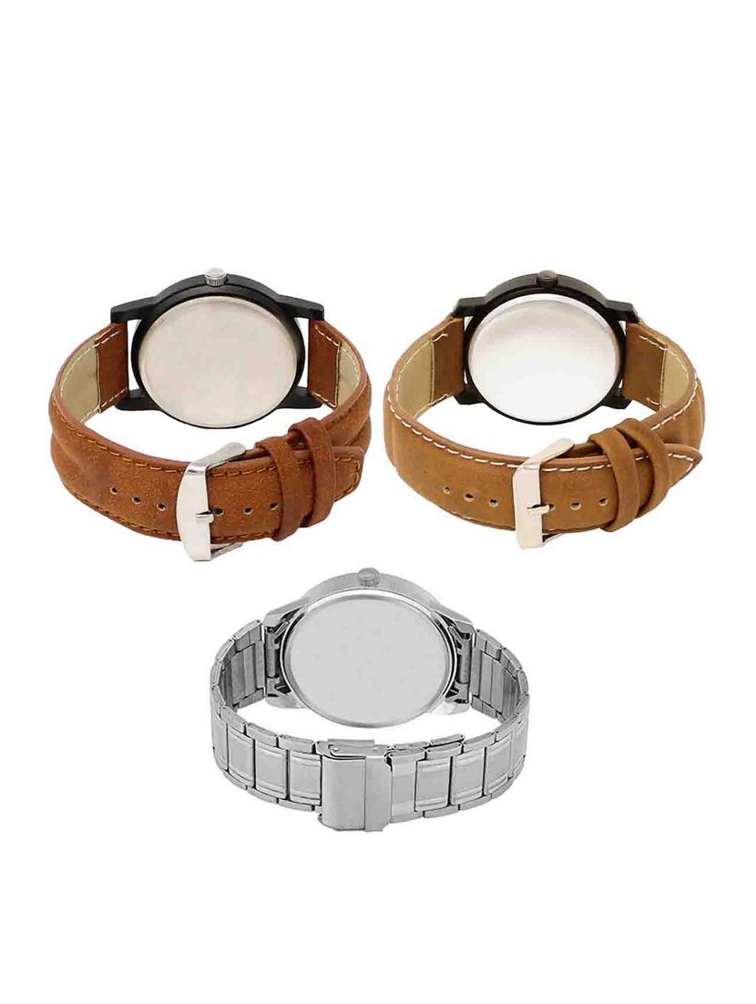 set of 3 analog watch combo -(lk-01-18-101) - 15549770 - Standard Image - 1