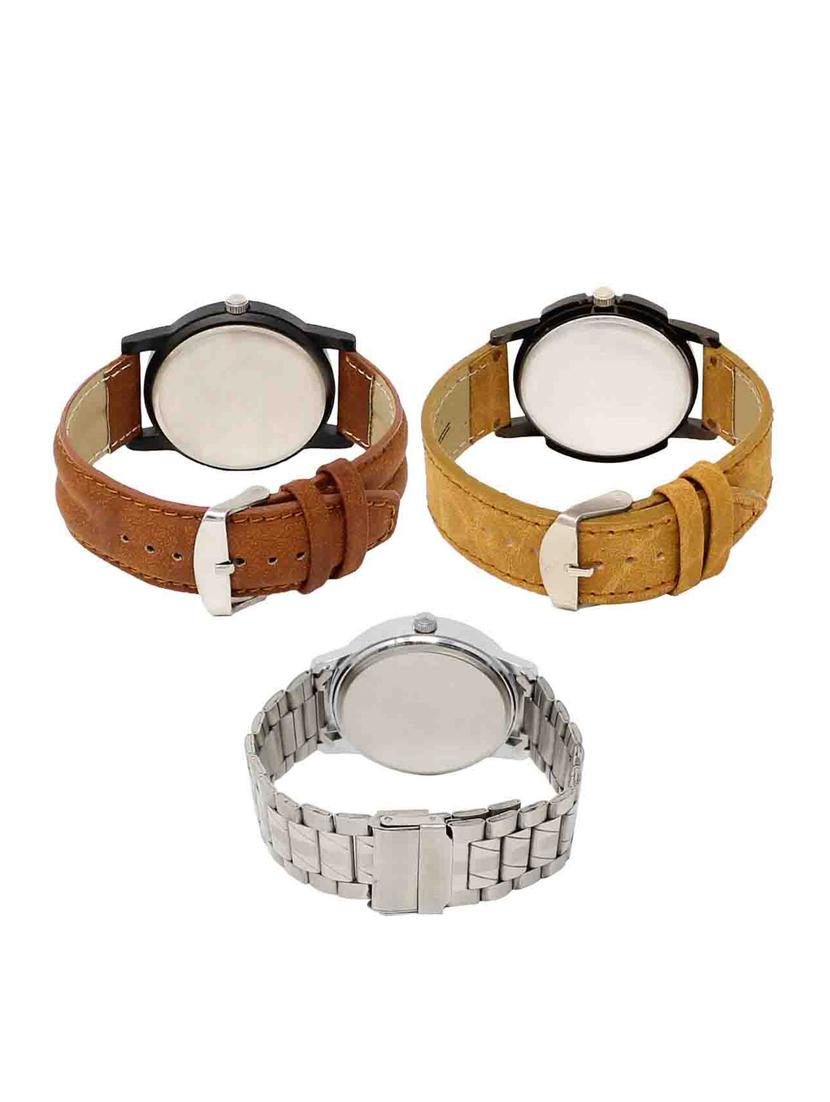 set of 3 analog watch combo -(lk-01-19-103) - 15549778 - Standard Image - 1