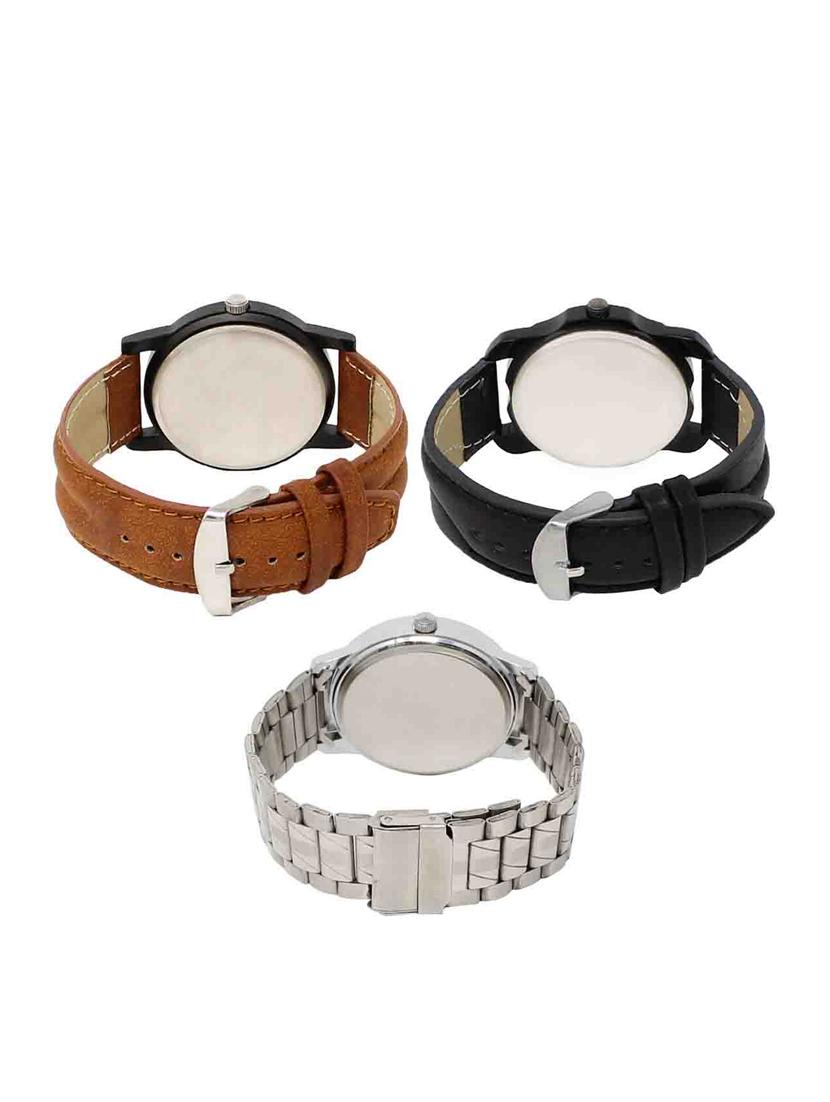 set of 3 analog watch combo -(lk-01-22-104) - 15549796 -  Standard Image - 1