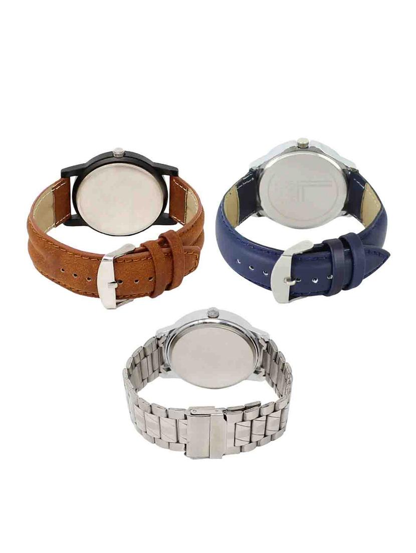 set of 3 analog watch combo -(lk-01-23-104) - 15549802 - Standard Image - 1