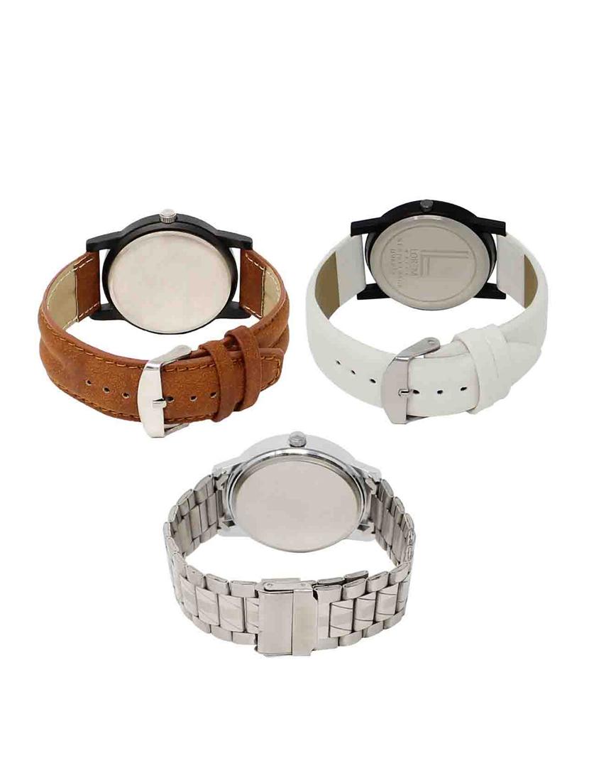 set of 3 analog watch combo -(lk-01-26-102) - 15549815 -  Standard Image - 1