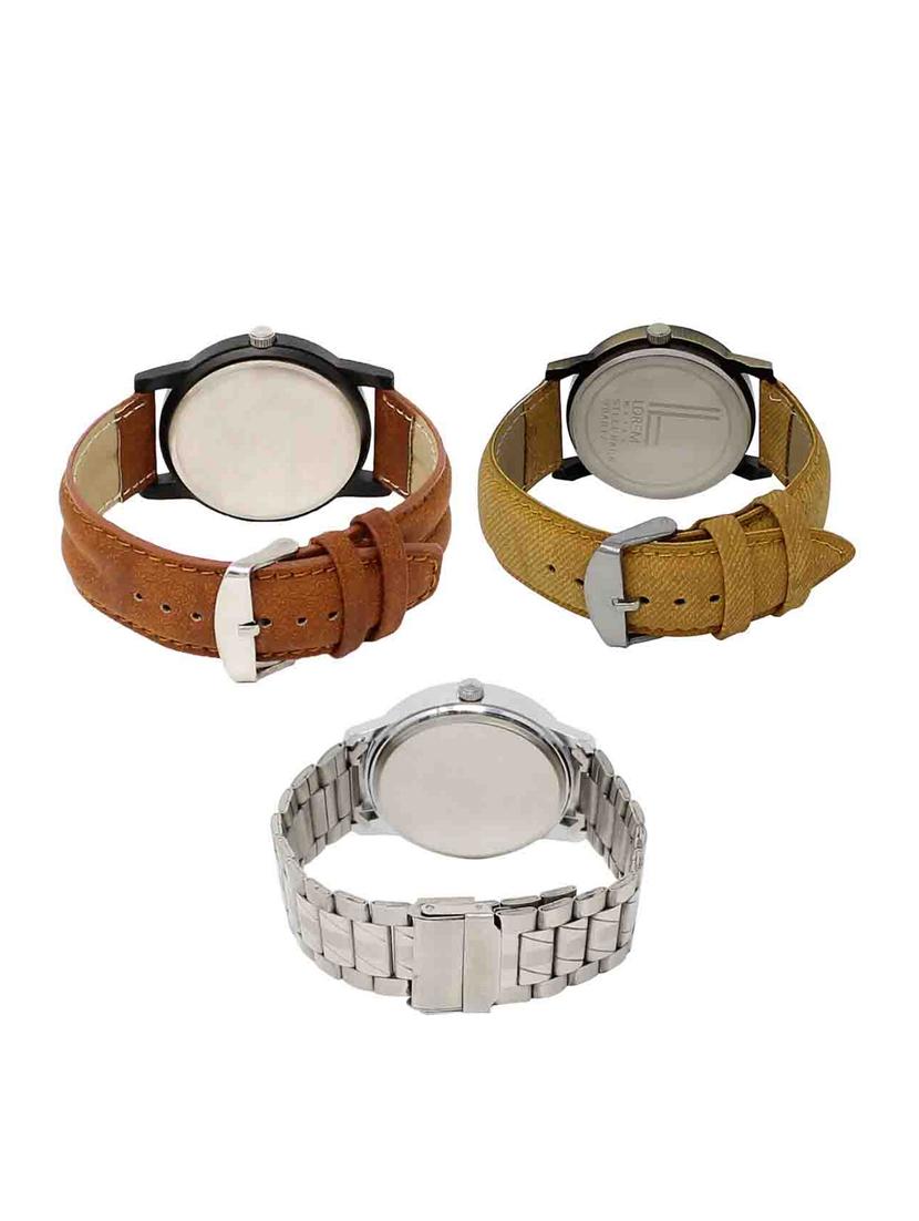 set of 3 analog watch combo -(lk-01-30-103) - 15549838 -  Standard Image - 1