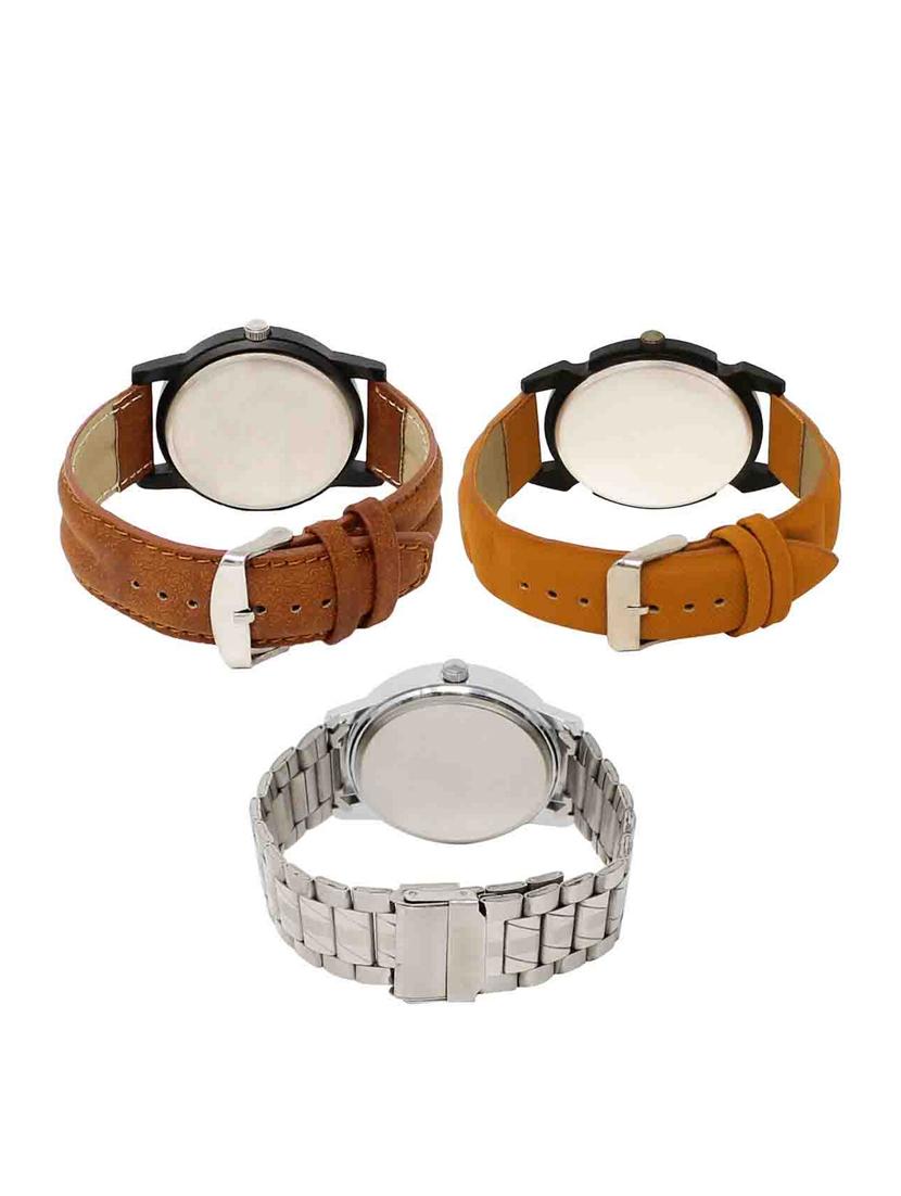 set of 3 analog watch combo -(lk-01-32-102) - 15549849 -  Standard Image - 1