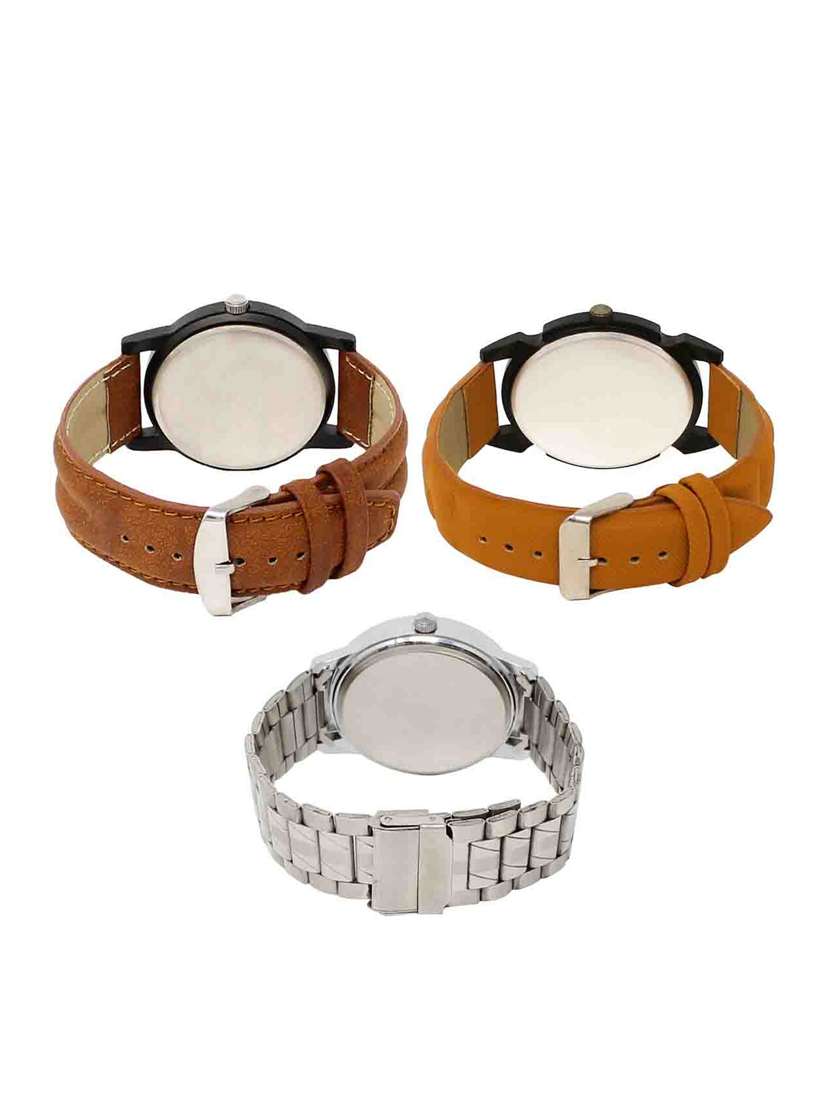 set of 3 analog watch combo -(lk-01-32-104) - 15549852 -  Standard Image - 1