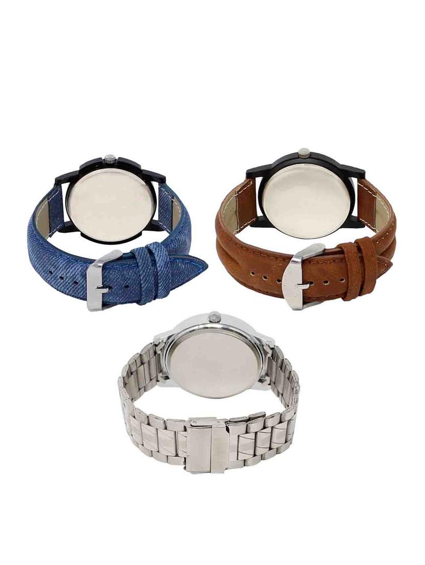 set of 3 analog watch combo -(lk-02-04-102) - 15549882 -  Standard Image - 1
