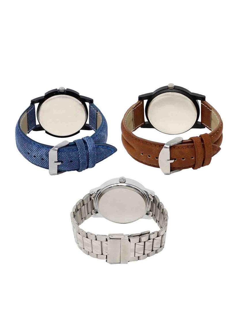 set of 3 analog watch combo -(lk-02-04-103) - 15549884 -  Standard Image - 1