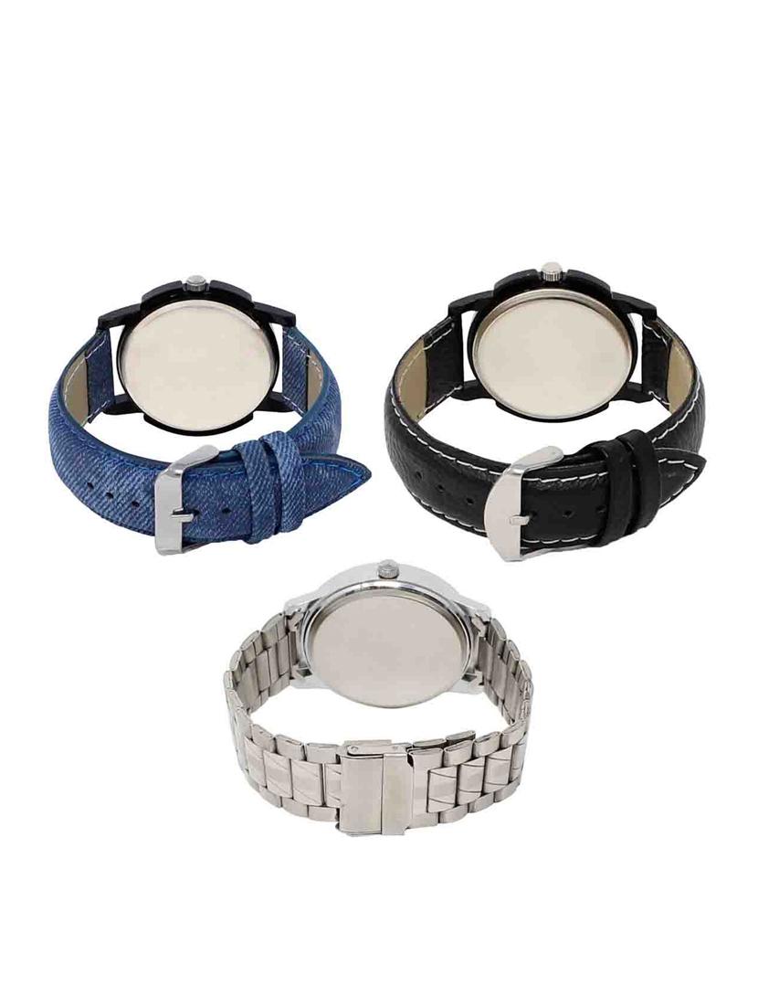 set of 3 analog watch combo -(lk-02-06-103) - 15549896 -  Standard Image - 1