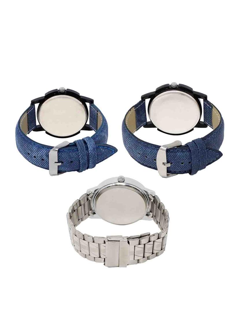 set of 3 analog watch combo -(lk-02-10-102) - 15549919 -  Standard Image - 1