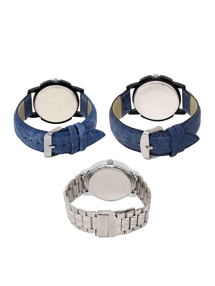 set of 3 analog watch combo -(lk-02-10-103) - 15549921 -  Standard Image - 1