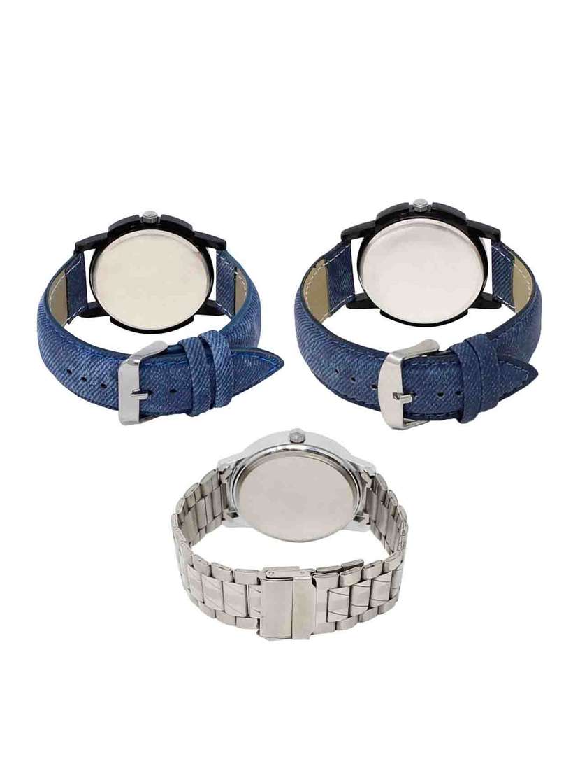 set of 3 analog watch combo -(lk-02-10-104) - 15549923 -  Standard Image - 1