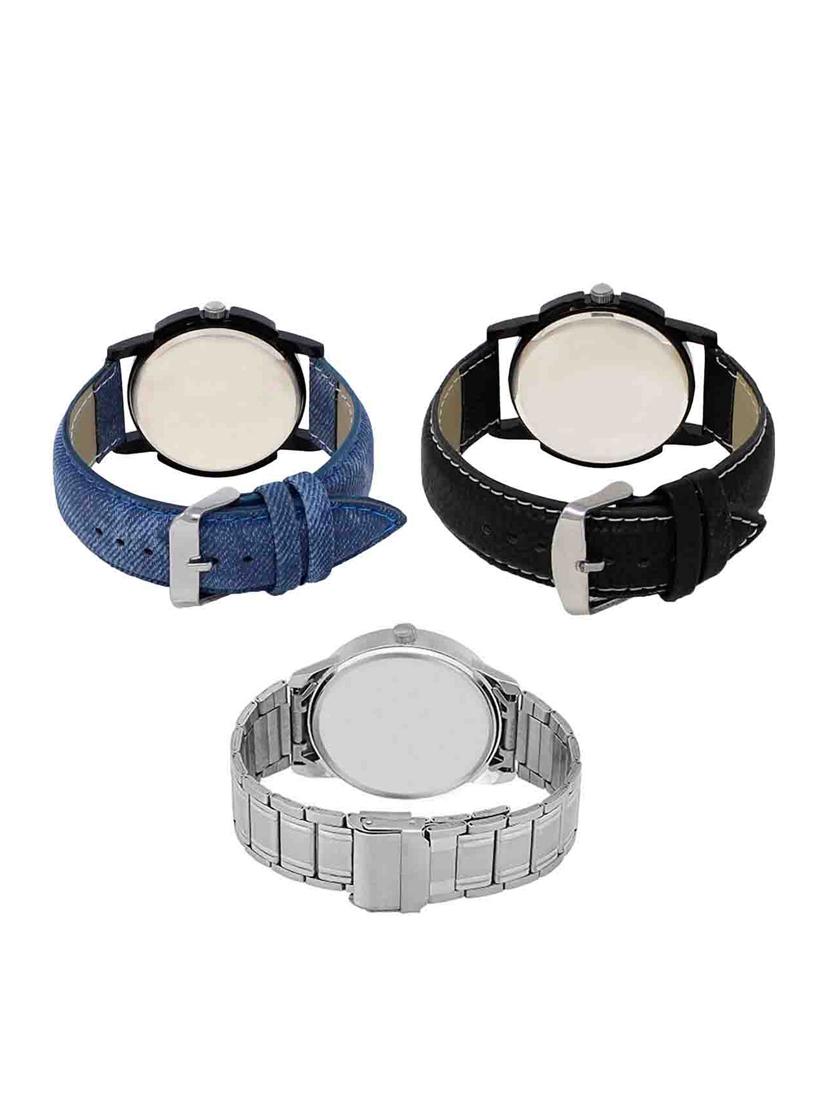 set of 3 analog watch combo -(lk-02-13-101) - 15549936 -  Standard Image - 1