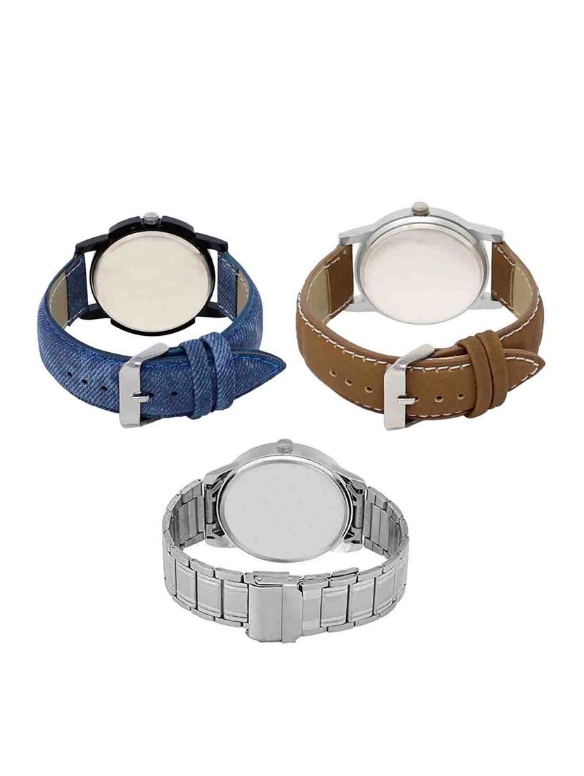set of 3 analog watch combo -(lk-02-15-101) - 15549979 - Standard Image - 1
