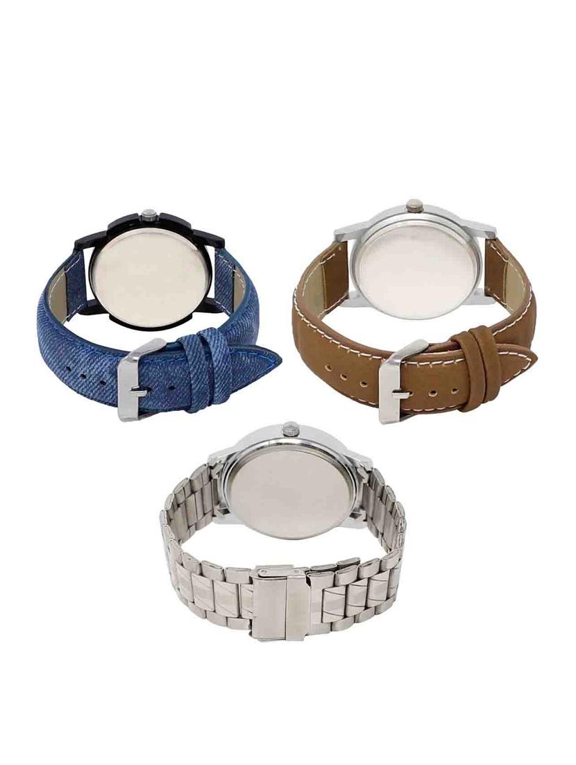 set of 3 analog watch combo -(lk-02-15-102) - 15549980 - Standard Image - 1