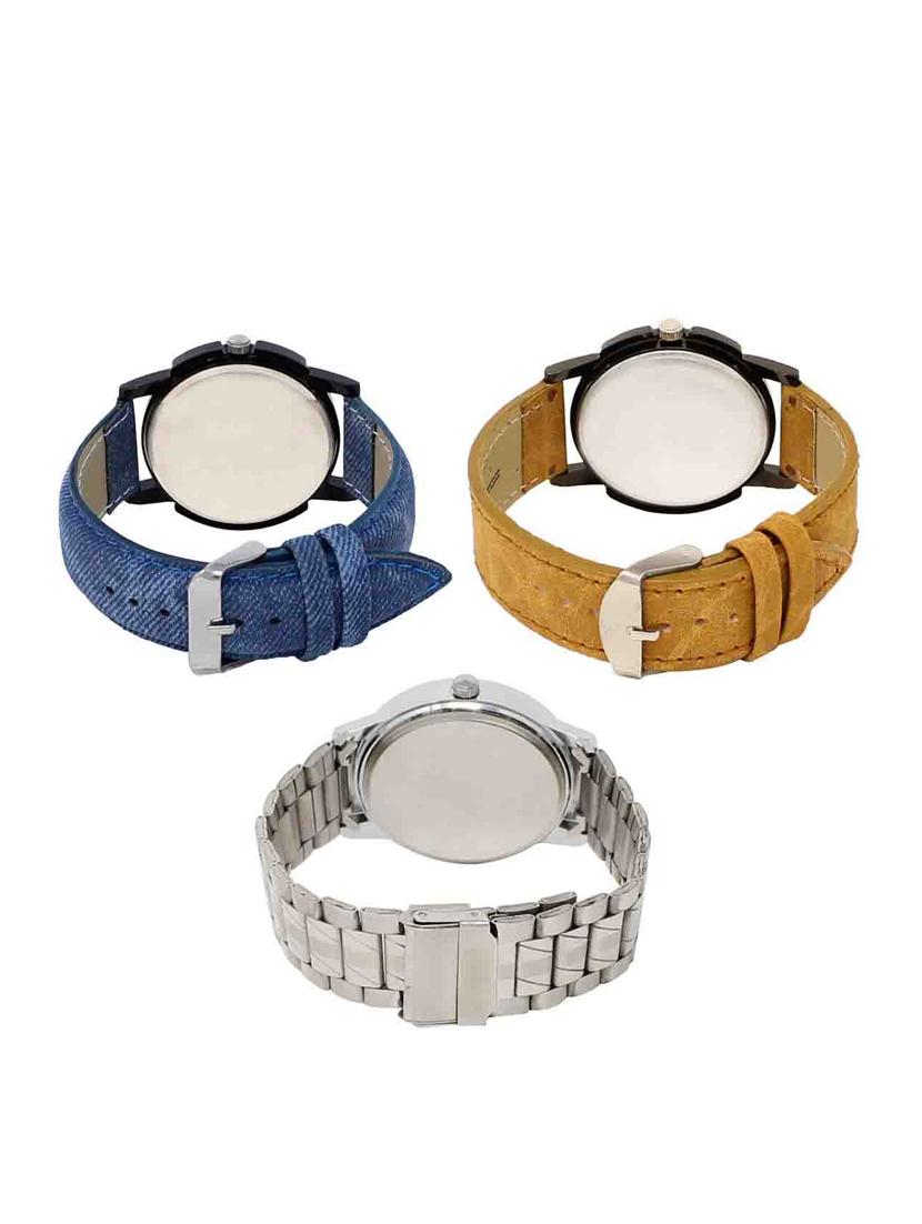 set of 3 analog watch combo -(lk-02-19-102) - 15550005 -  Standard Image - 1