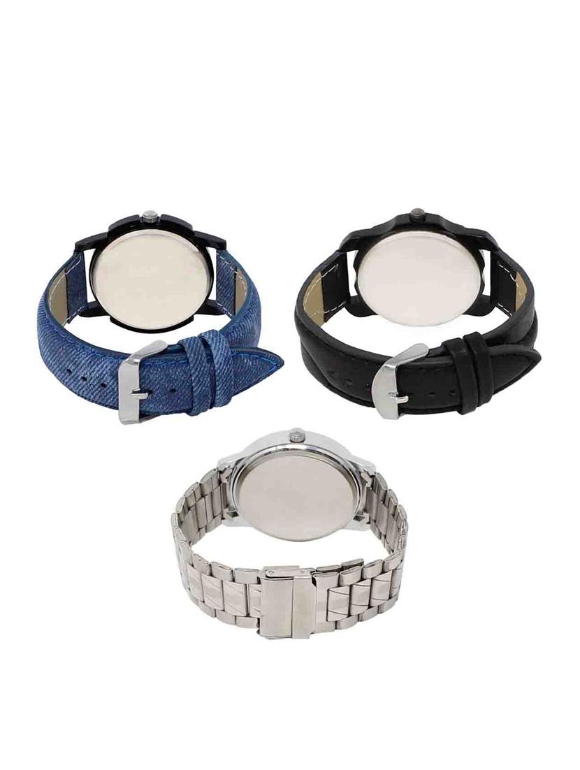 set of 3 analog watch combo -(lk-02-22-103) - 15550023 -  Standard Image - 1