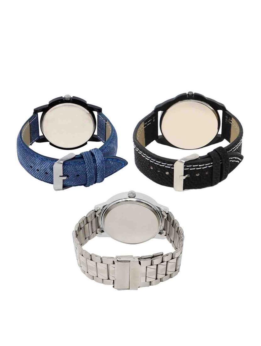 set of 3 analog watch combo -(lk-02-31-102) - 15550075 - Standard Image - 1