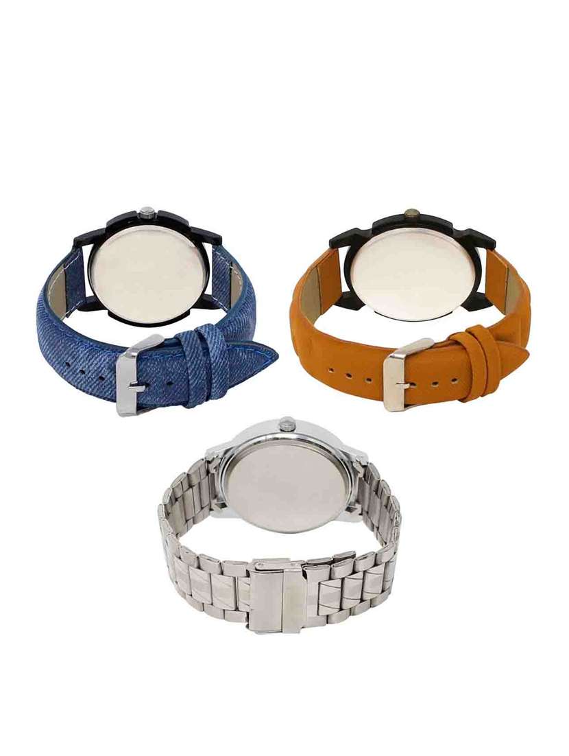set of 3 analog watch combo -(lk-02-32-102) - 15550080 -  Standard Image - 1