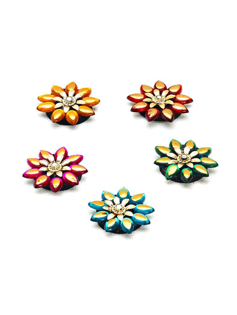 aapno rajasthan smokeless candle with floating showpieces - set of 5 - 15561452 -  Standard Image - 1