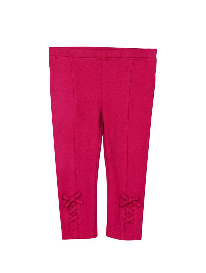 red cotton legging