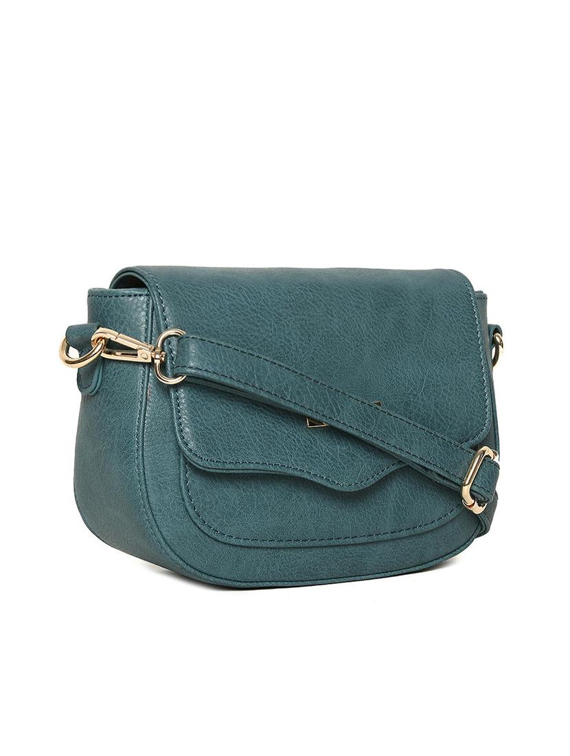 blue leatherette (pu) sling bag - 15563692 - Standard Image - 4