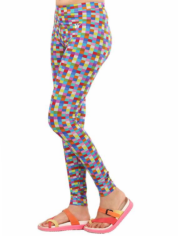 blue printed legging - 15569803 -  Standard Image - 1