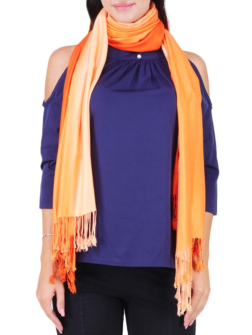 ombre tasseled edged shawl - 15569913 - Standard Image - 1
