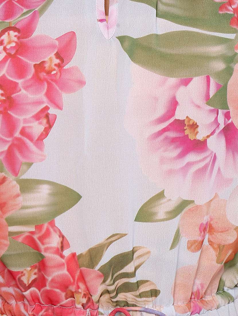 women's fit & flare floral dress - 15574864 -  Standard Image - 4