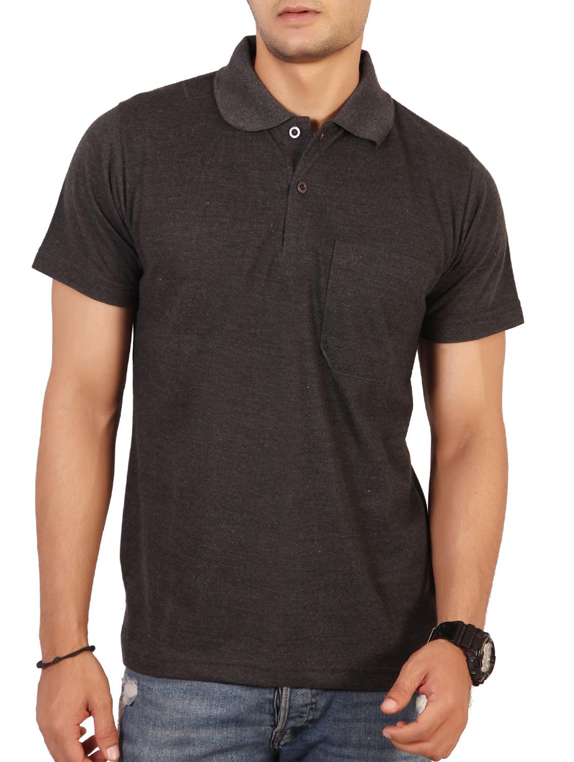 grey cotton pocket t-shirt - 15576690 - Zoom Image - 0