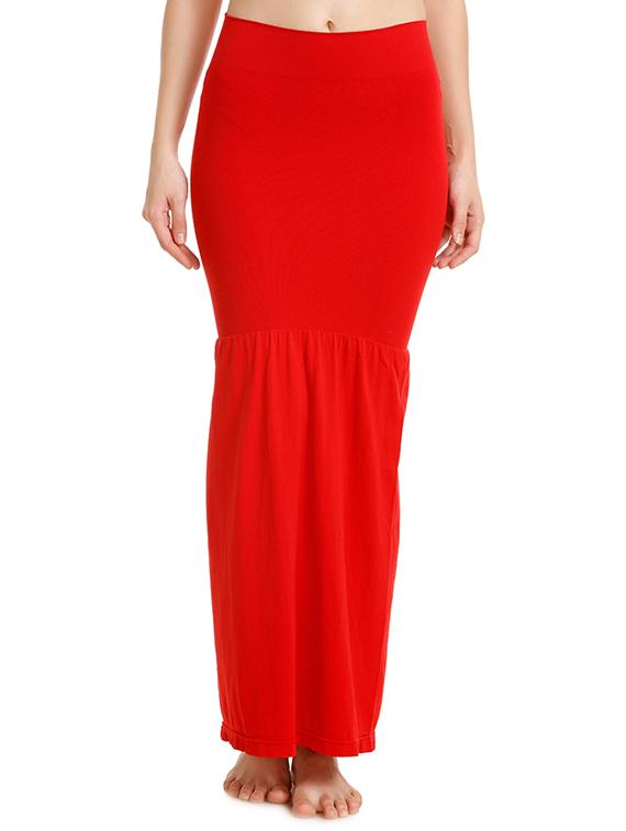 red  saree shaper shapewear 