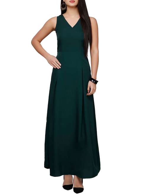 women's solid dress - 15579822 - Standard Image - 0
