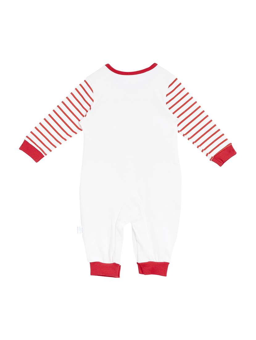 red cotton romper - 15581475 -  Standard Image - 1