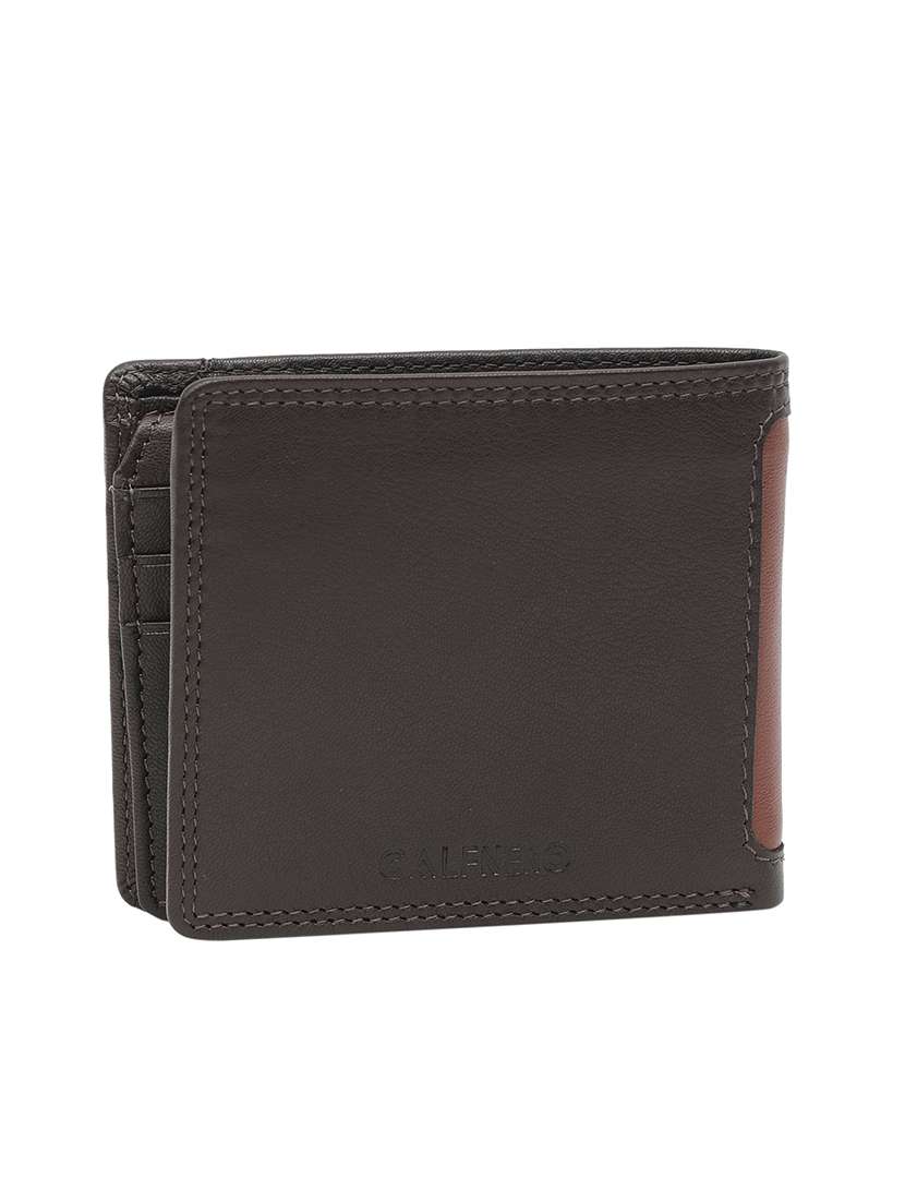 brown leather wallet - 15581494 - Standard Image - 1