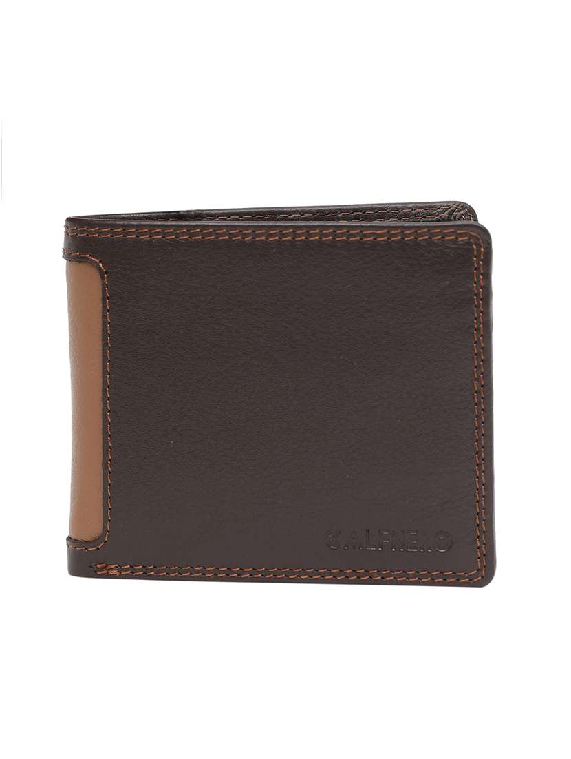 brown leather wallet