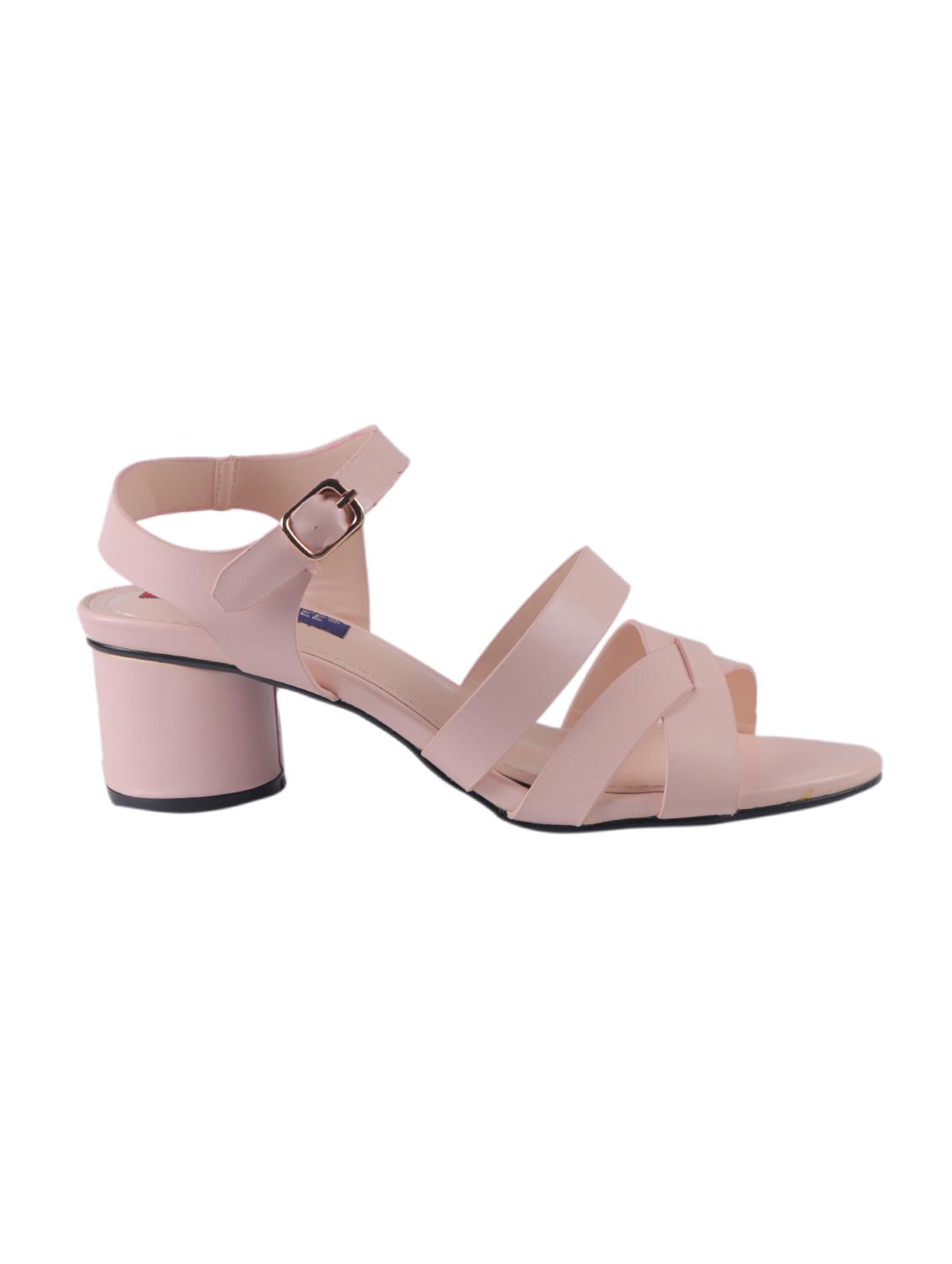 pink back strap sandals - 15581799 - Standard Image - 1