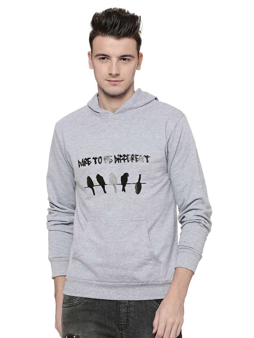 mens chest print sweatshirt
