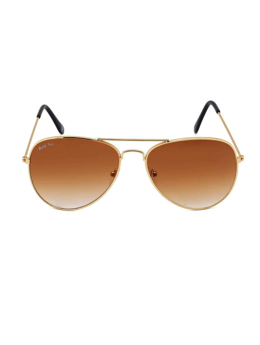 uv protected aviator sunglasses
