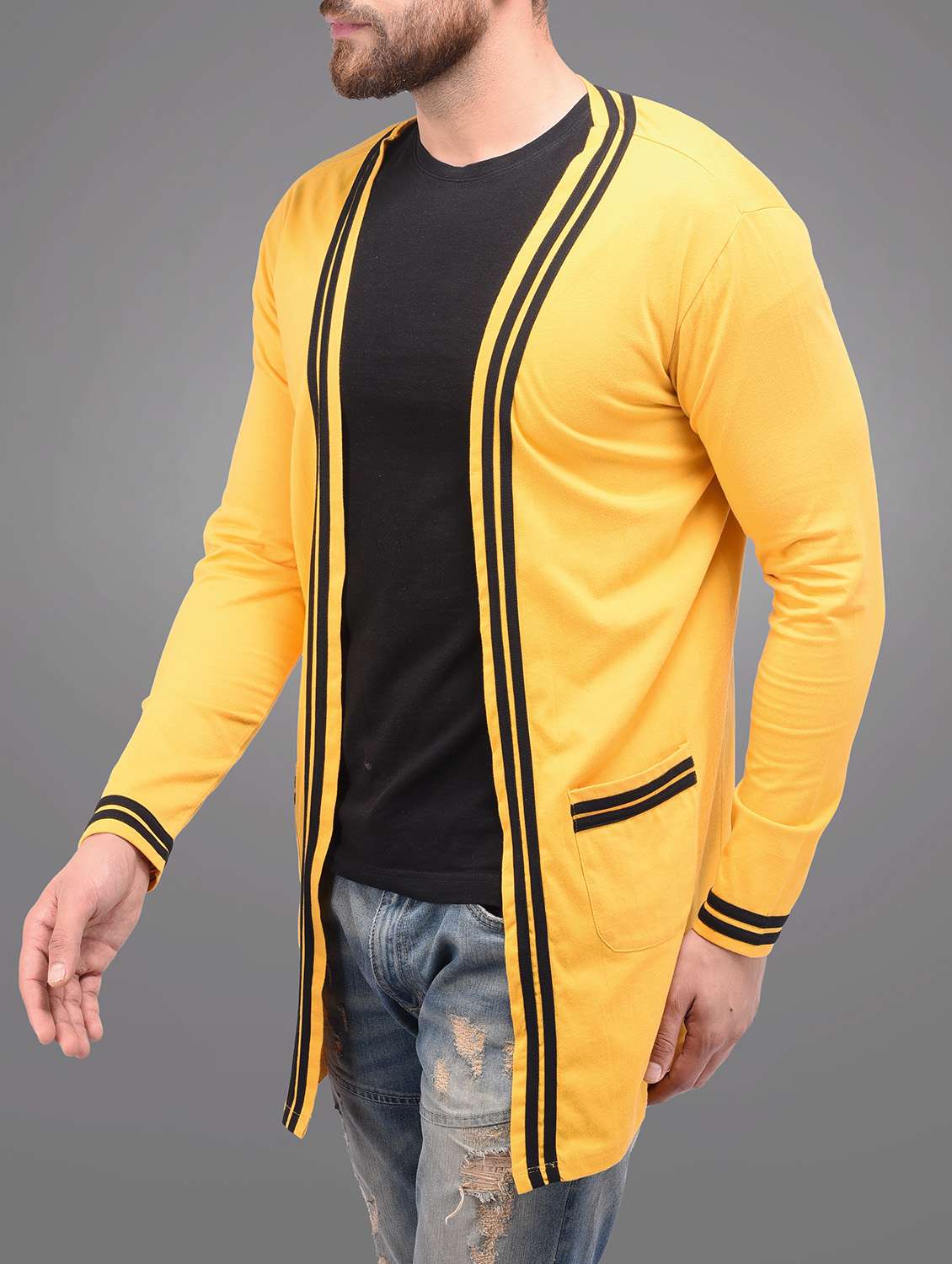 yellow cotton shrug - 15586656 -  Standard Image - 1