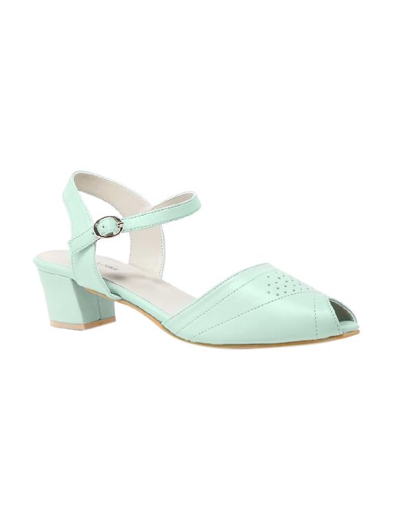 blue ankle strap sandals - 15603827 - Zoom Image - 0