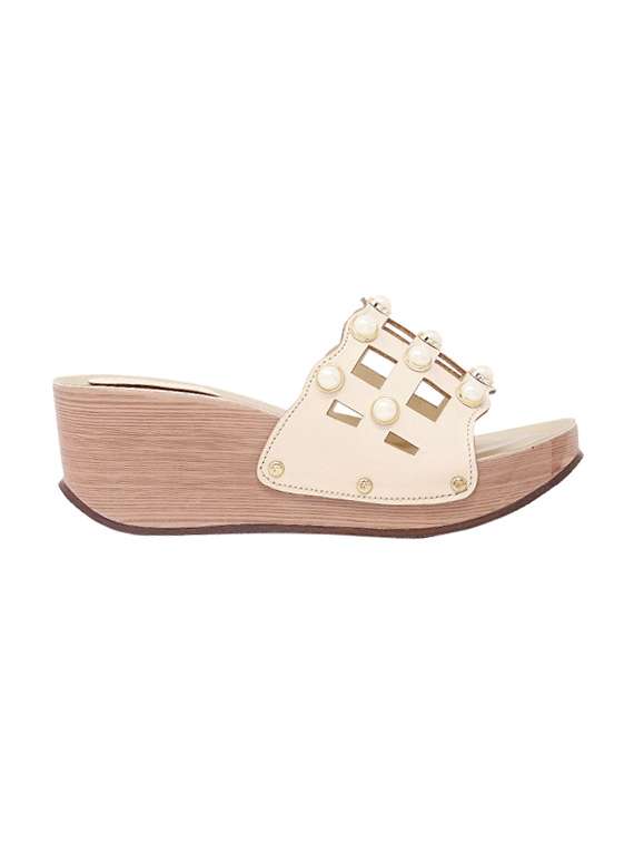 beige platforms wedges - 15603886 -  Standard Image - 1