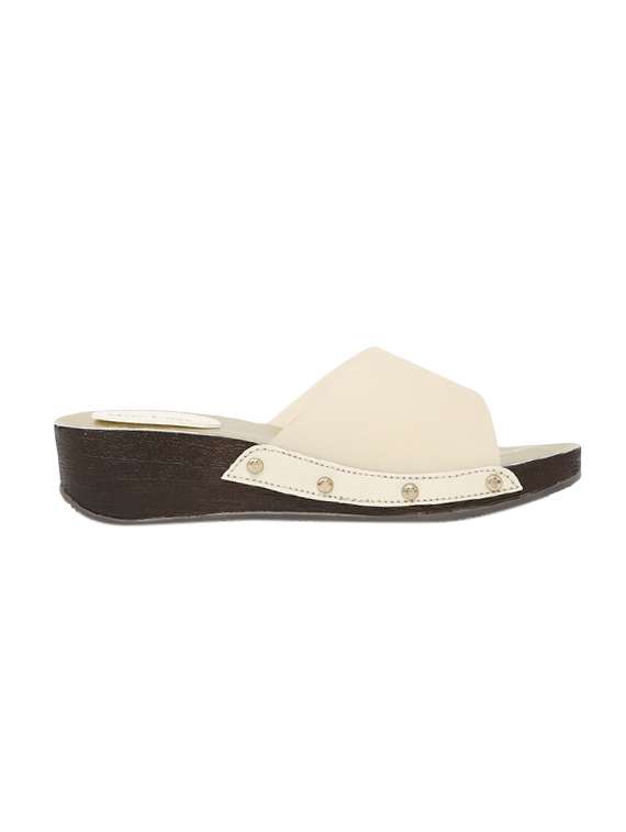 beige slip on sandal - 15603907 - Standard Image - 1