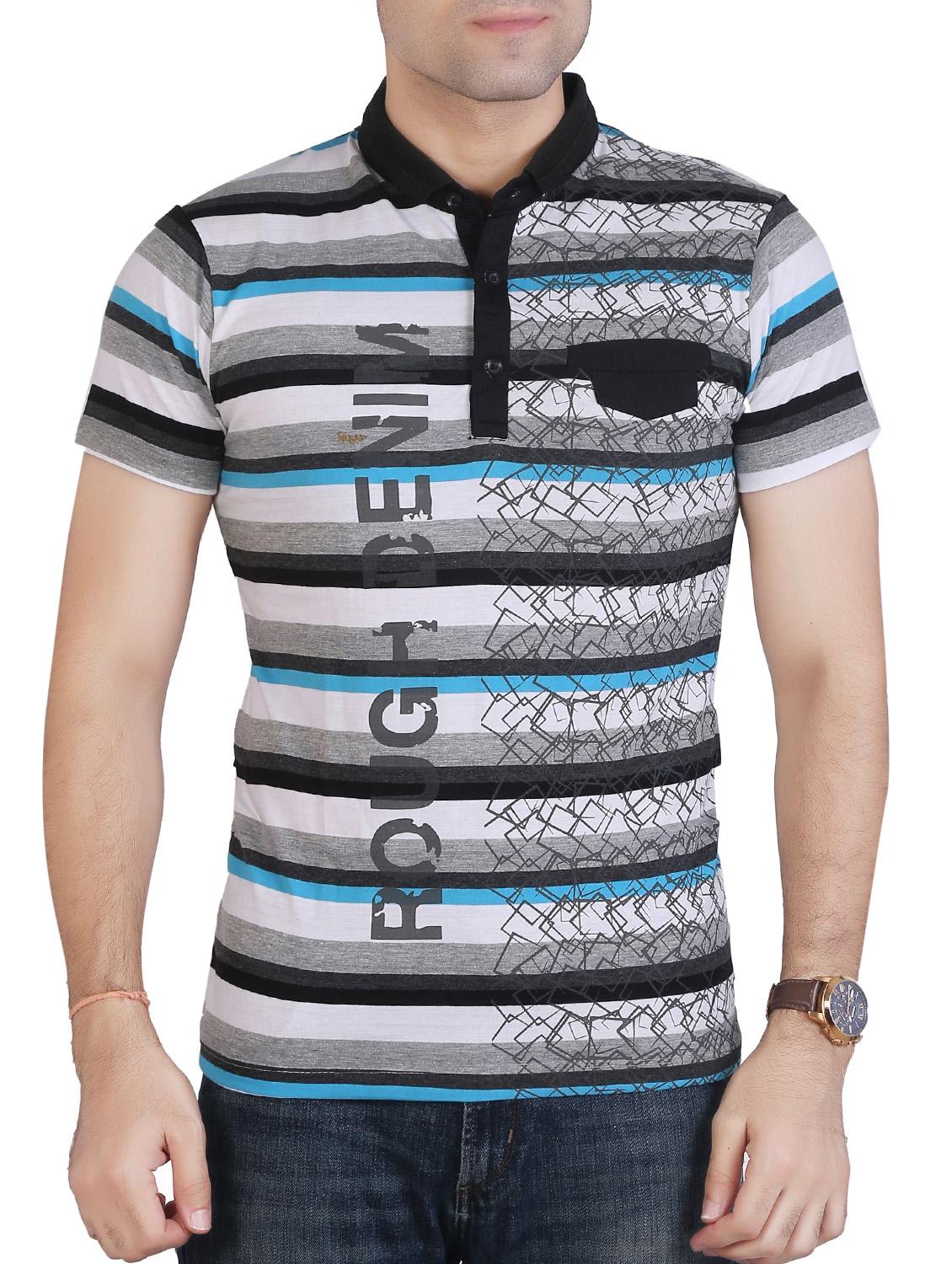 multi colored cotton pocket t-shirt - 15604783 -  Zoom Image - 0