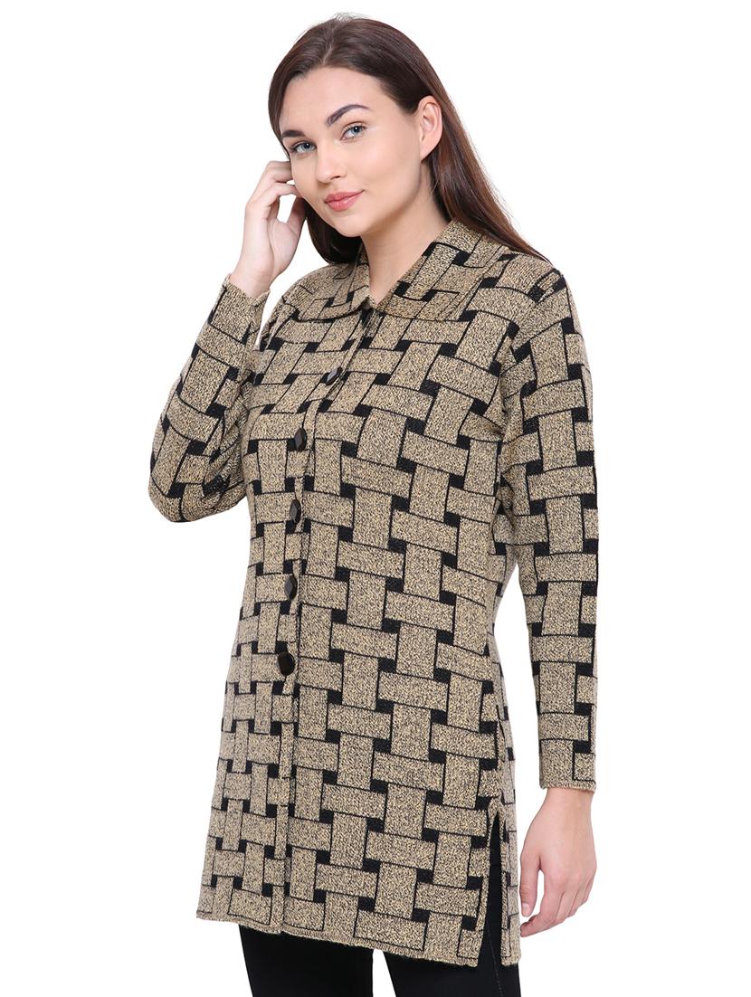 side slit pocket detail cardigan - 15607355 - Standard Image - 1