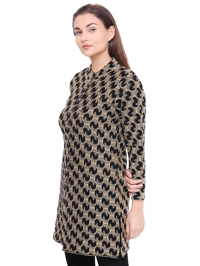 side slit pocket detail cardigan - 15607360 - Standard Image - 1