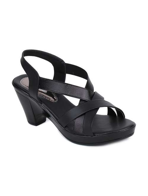 black back strap sandals - 15623529 -  Standard Image - 0