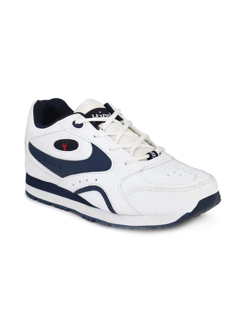 white leatherette sport shoes