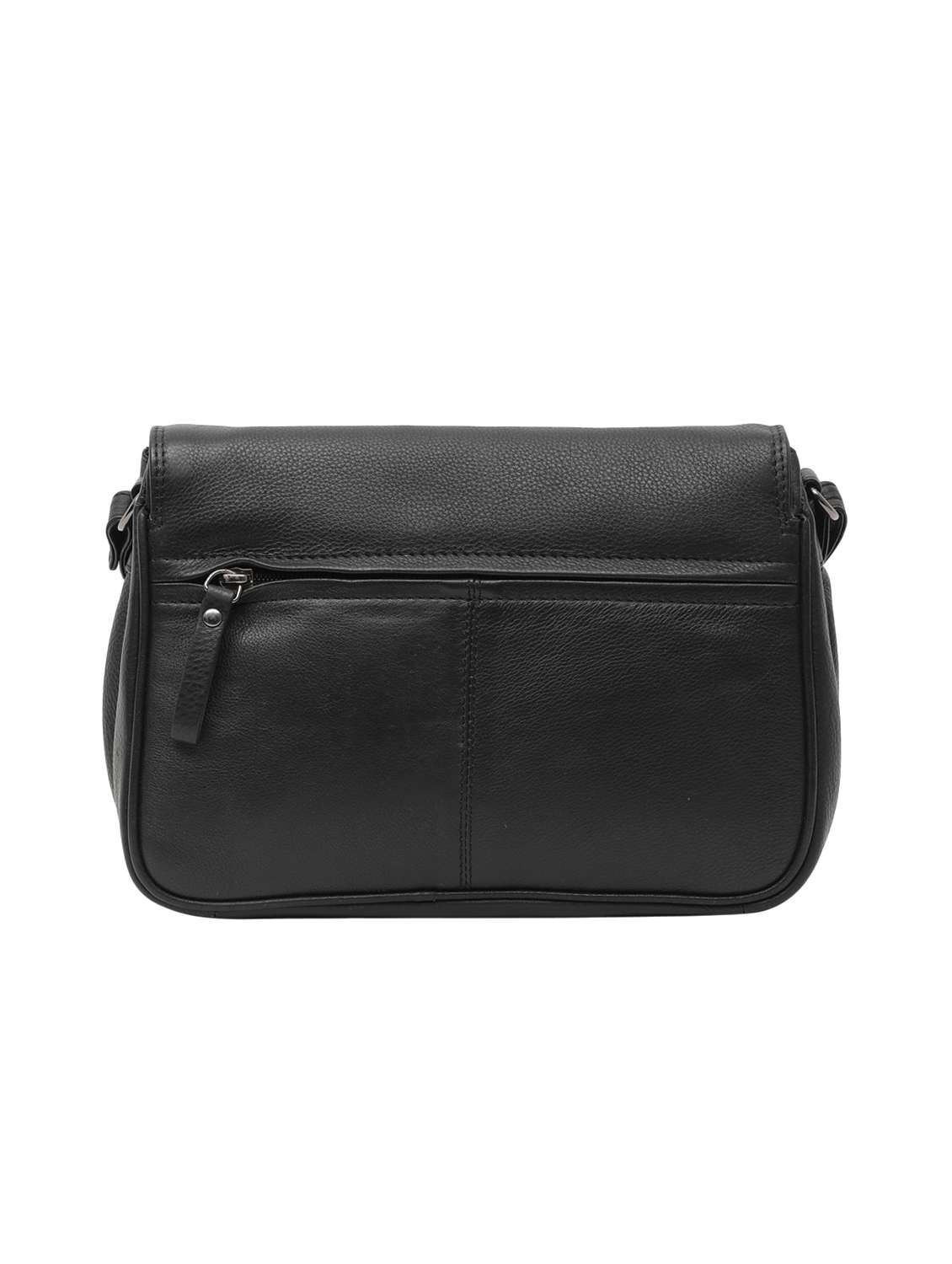 black solid regular sling bag - 15628719 -  Standard Image - 1